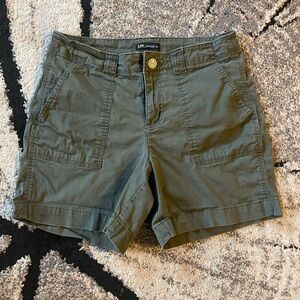 Lee Olive Women's Cargo Shorts